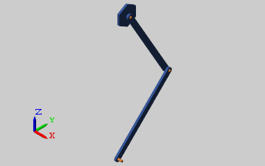 Double-pendulum structure