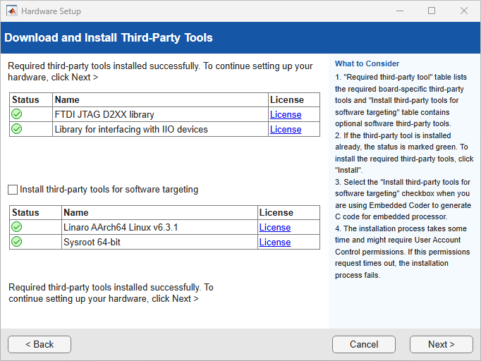 Download Third-Party Tools
