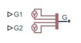 Two-Pulse Gate Multiplexer block