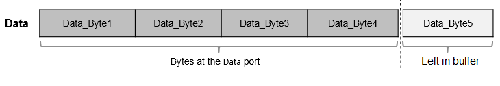 Length of message received is greater than Data length