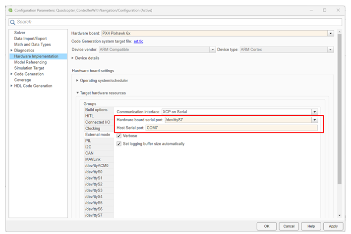 Configuration Parameters