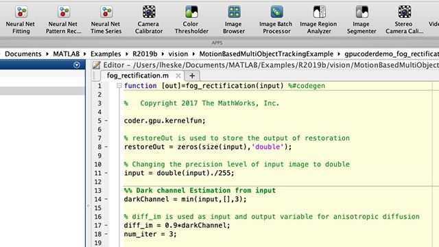 MATLAB e Simulink per visione embedded - MATLAB & Simulink