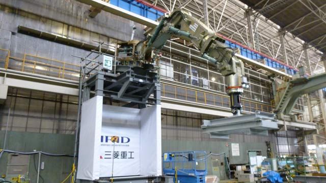 Mitsubishi Heavy Industries sviluppa un braccio robotico per la rimozione degli scarti di combustibile nucleare