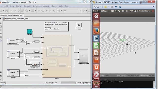 MathWorks engineers demonstrate how to use Robotics System Toolbox for developing robotics applications with ROS-enabled robots and simulators.