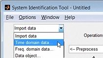 Import test data for estimating the model and validating results.